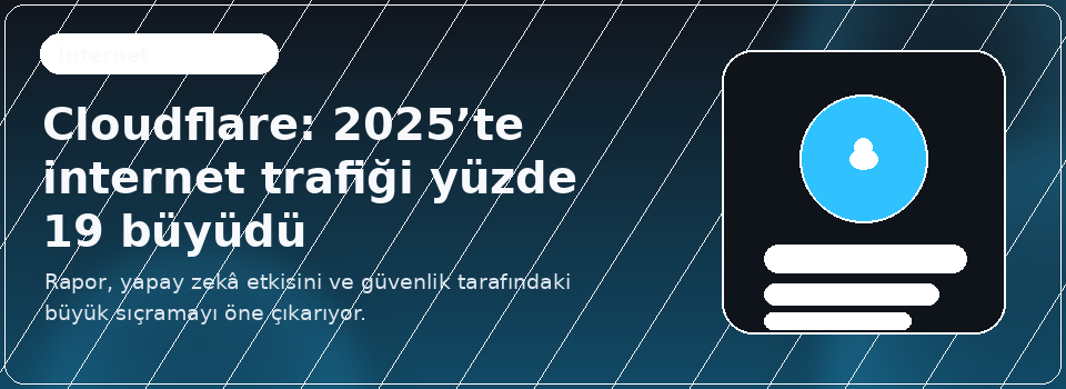 Cloudflare: 2025’te internet trafiği yüzde 19 büyü
